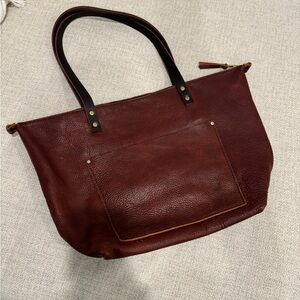 Portland Leather Tote Bag